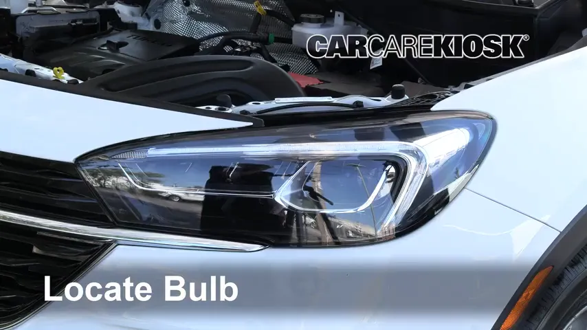 2021 Buick Encore GX Essence 1.3L 3 Cyl. Turbo Éclairage Feux de route (remplacer l'ampoule)